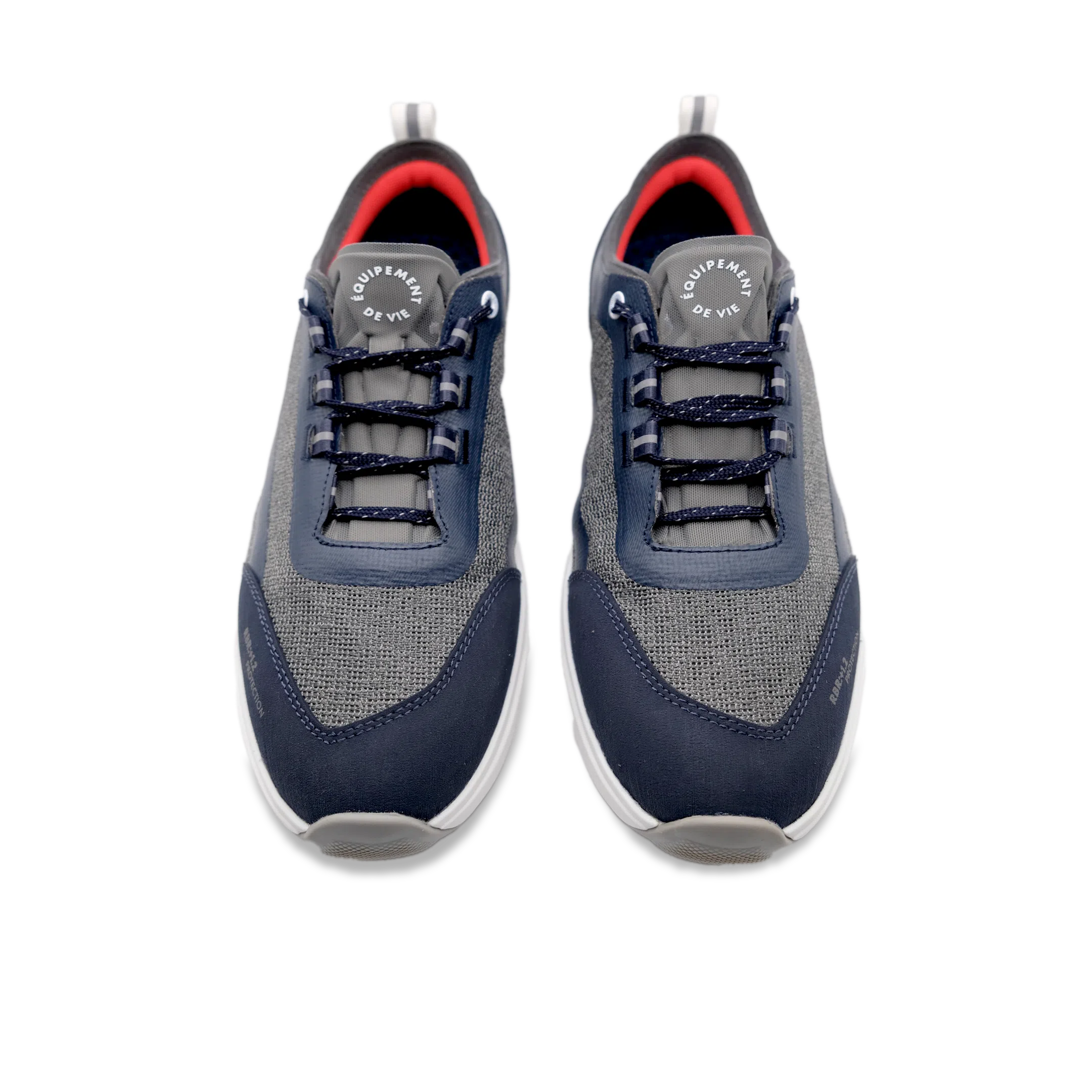 EDV x i:D Offshore Regatta-Schuh Navy/Grau leicht