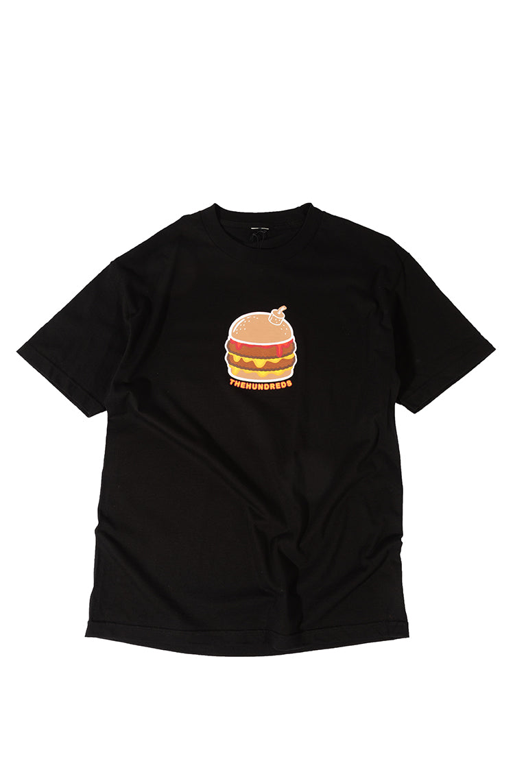 The Hundreds Double Burger T-Shirt Schwarz L