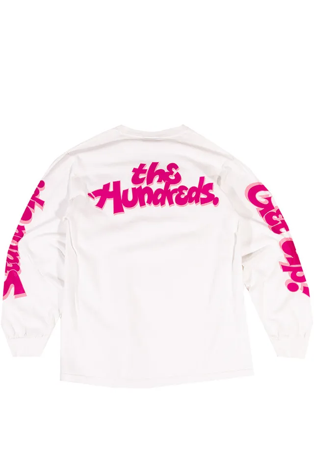 The Hundreds Get up Stand Up T-Shirt Weiß M Langarm