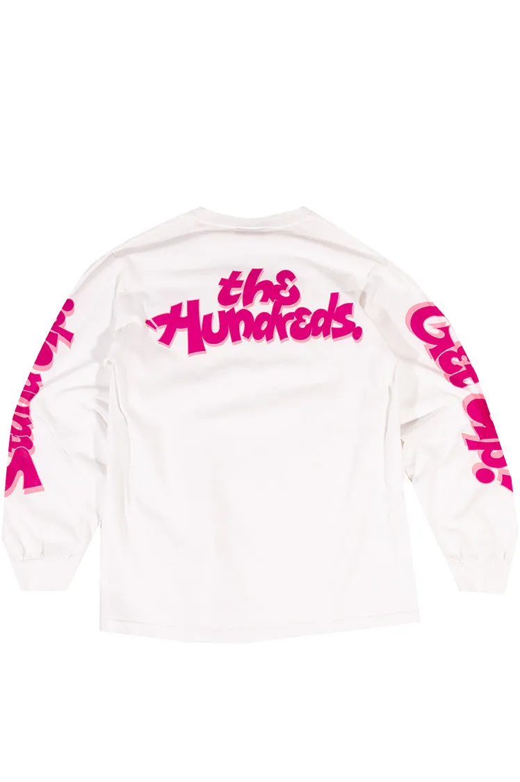 The Hundreds Get up Stand Up T-Shirt Weiß M Langarm