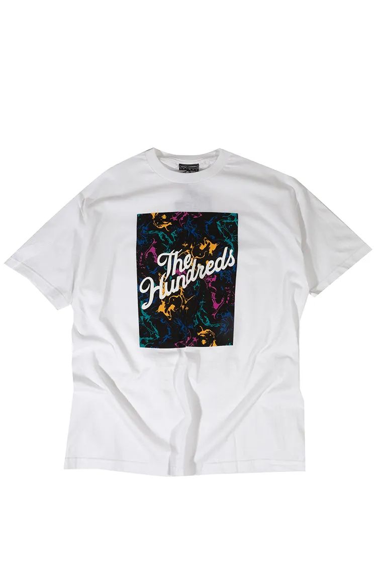 The Hundreds Graphic Tees Slant Camo Weiß XL