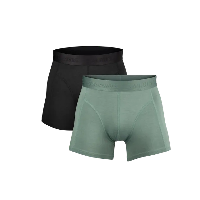 Salming 2-Pack Bamboo Boxer Boxershorts M Bambus