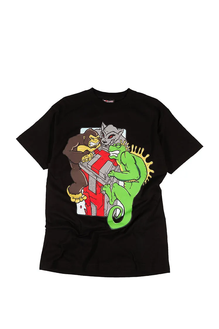 The Hundreds Rampage T-Shirt Black M Vintage Game