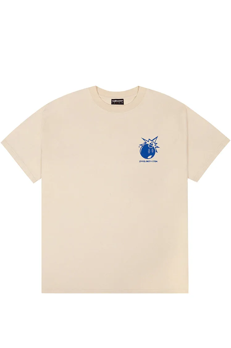 The Hundreds After Hours T-Shirt Baumwolle Schwarz Oversize