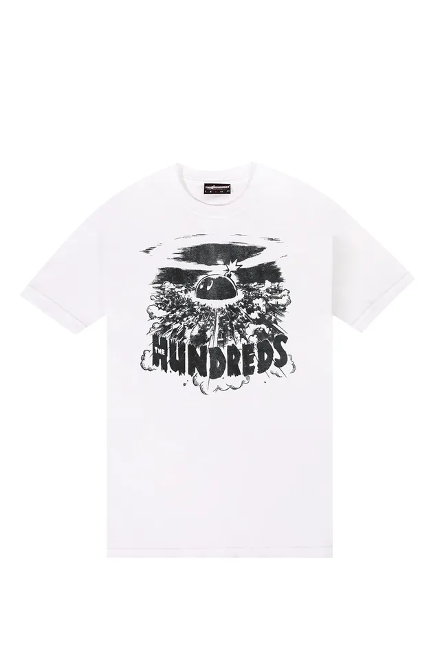 The Hundreds Graphic Tees Neo T-Shirt Weiß Print