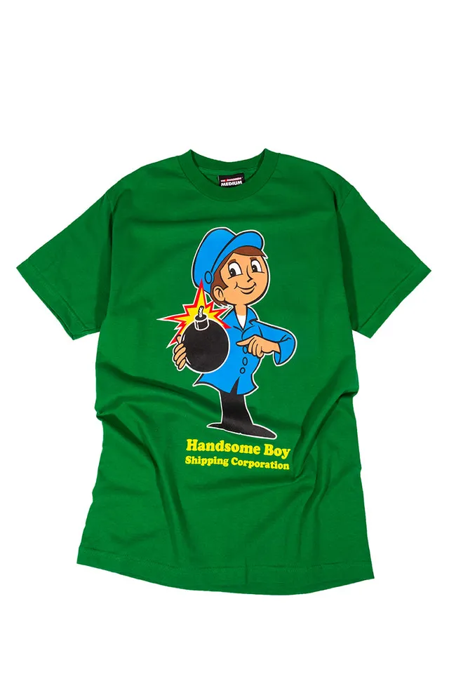 The Hundreds Handsome T-Shirt grün M Vintage