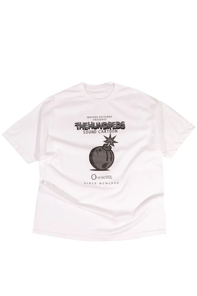 The Hundreds Talkie Adam T-Shirt weiß XL Vintage