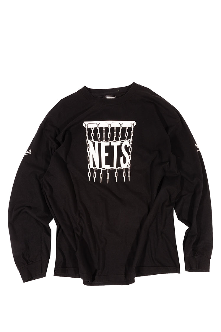 The Hundreds Brooklyn Nets LS Shirt Schwarz 2XL
