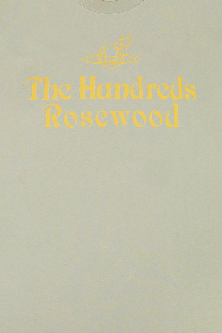 The Hundreds Rosewood T-Shirt Salbei Oversized Baumwolle