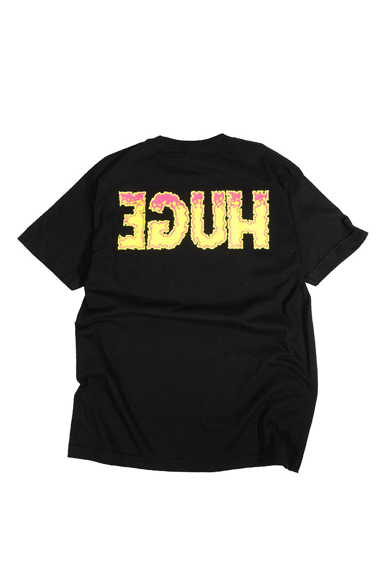 The Hundreds Huge T-Shirt Schwarz L Logo-Print
