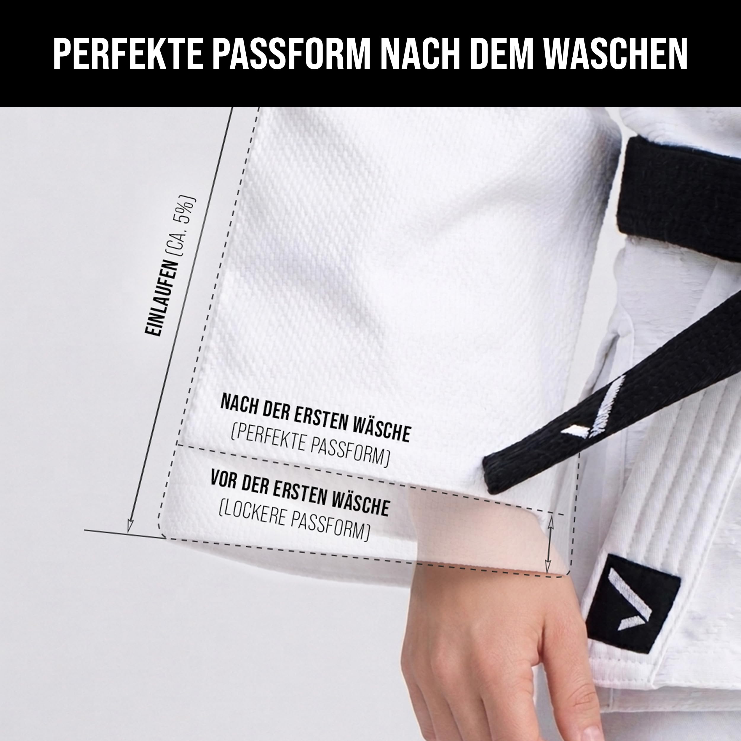 Ippon Gear Basic 2 Judoanzug 140 weiss 500 g
