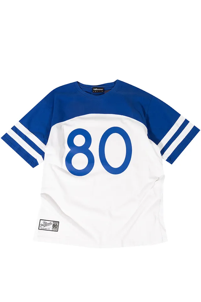 The Hundreds Graphic Tees 80s Football T-Shirt Blau XL