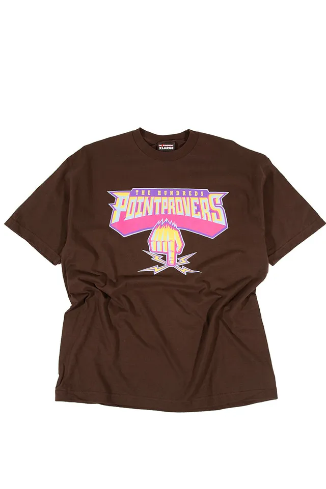 The Hundreds Point Provers T-Shirt Braun XL Vintage