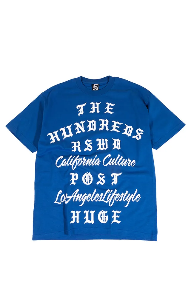 The Hundreds Twenty Seven T-Shirt Blau XL