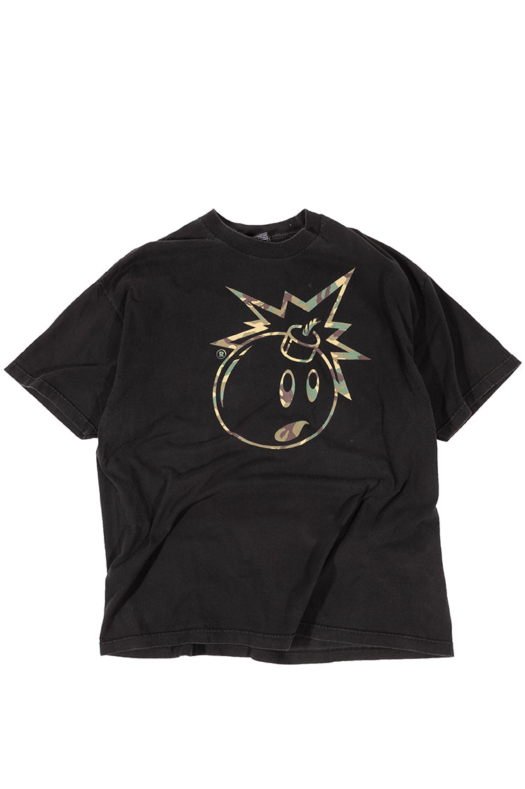 The Hundreds Camo Adam T-Shirt schwarz 2XL Vintage
