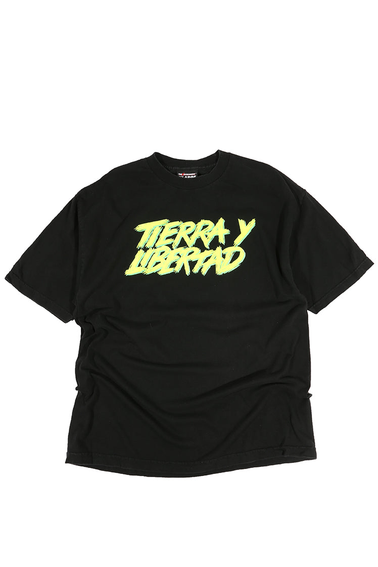 The Hundreds Tierra y Libertad T-Shirt XL Schwarz Vintage