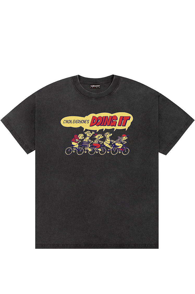 The Hundreds Graphic Tees Lemmings T-Shirt weiß XL