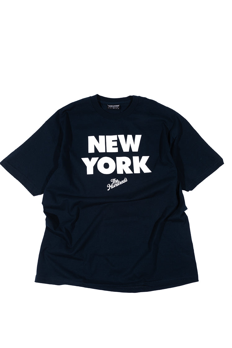The Hundreds New York T-Shirt Navy XL Store Exclusive