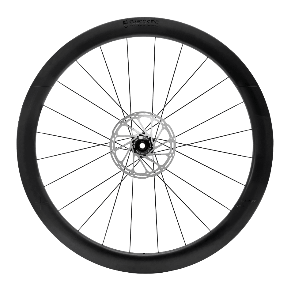 Swiss Side HADRON² Ultimate 500 Vorderrad Black-Out Carbon