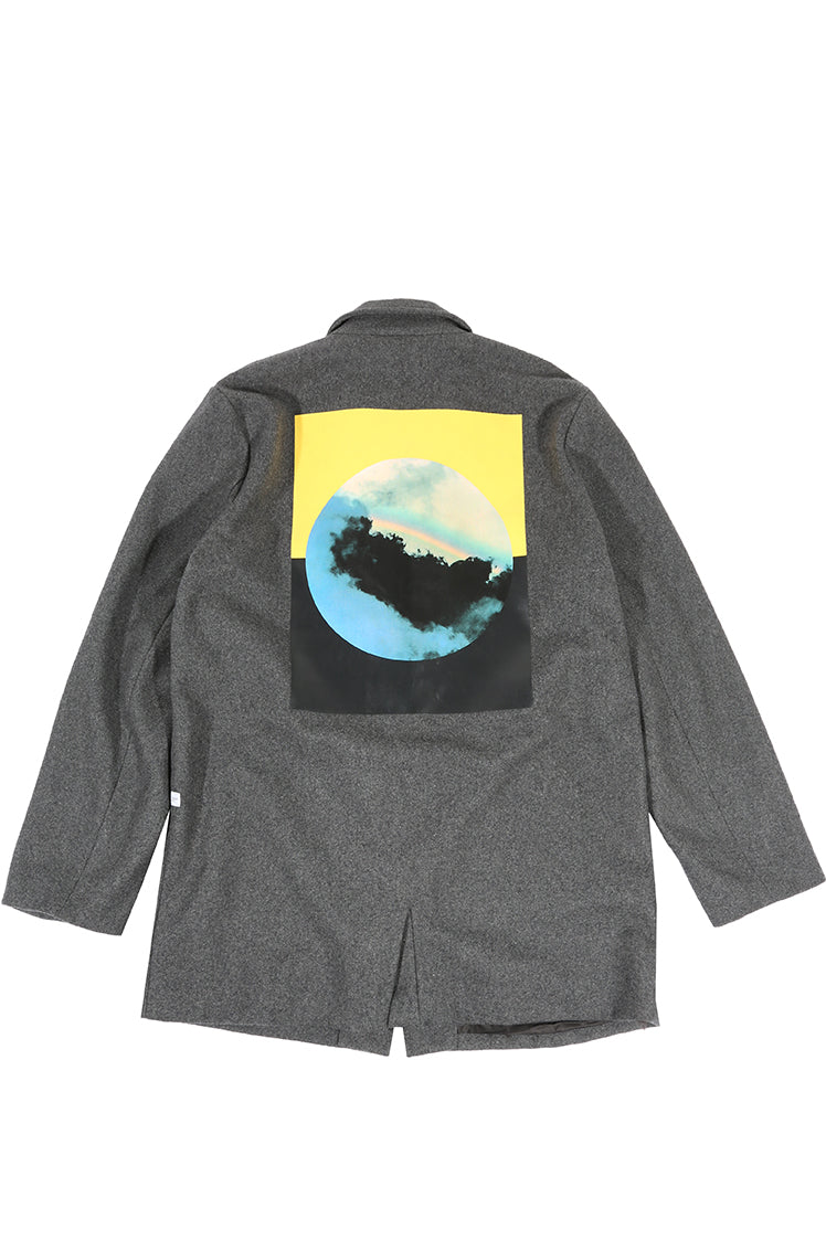 The Hundreds Outerwear Prism Overcoat Mantel grau L