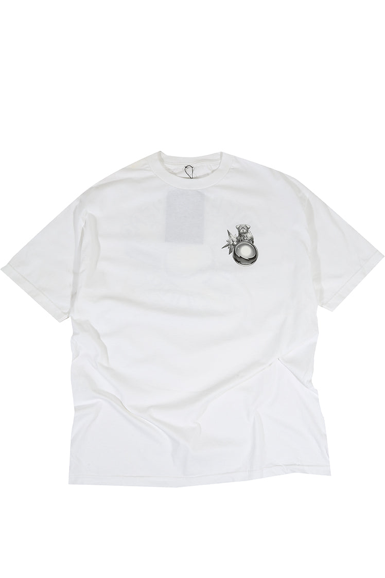 The Hundreds Chrome Wally T-Shirt weiß XL Baumwolle