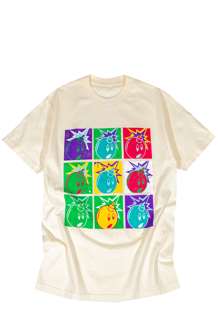 The Hundreds Screen Adam T-Shirt creme M 32 Prints