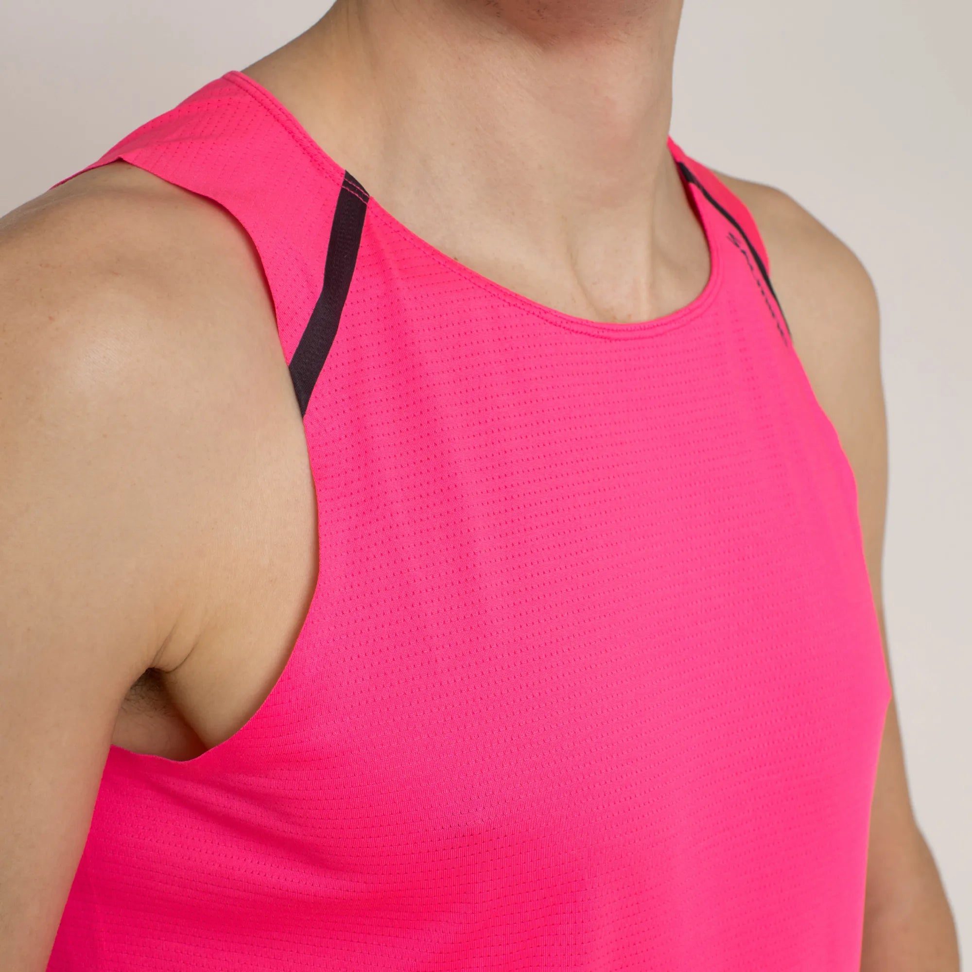 Salming Piteå Singlet Men Lauftop L leicht mit Reflex