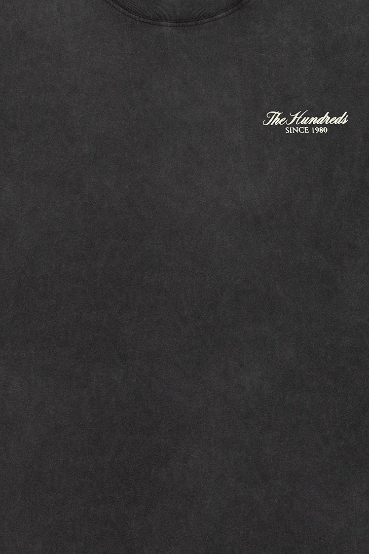 The Hundreds End of the Beginning T-Shirt Washed Black
