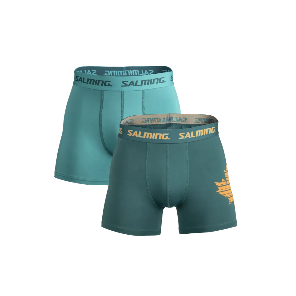 Salming Underwear 2-Pack Cotton Boxer Boxershorts M Baumwolle