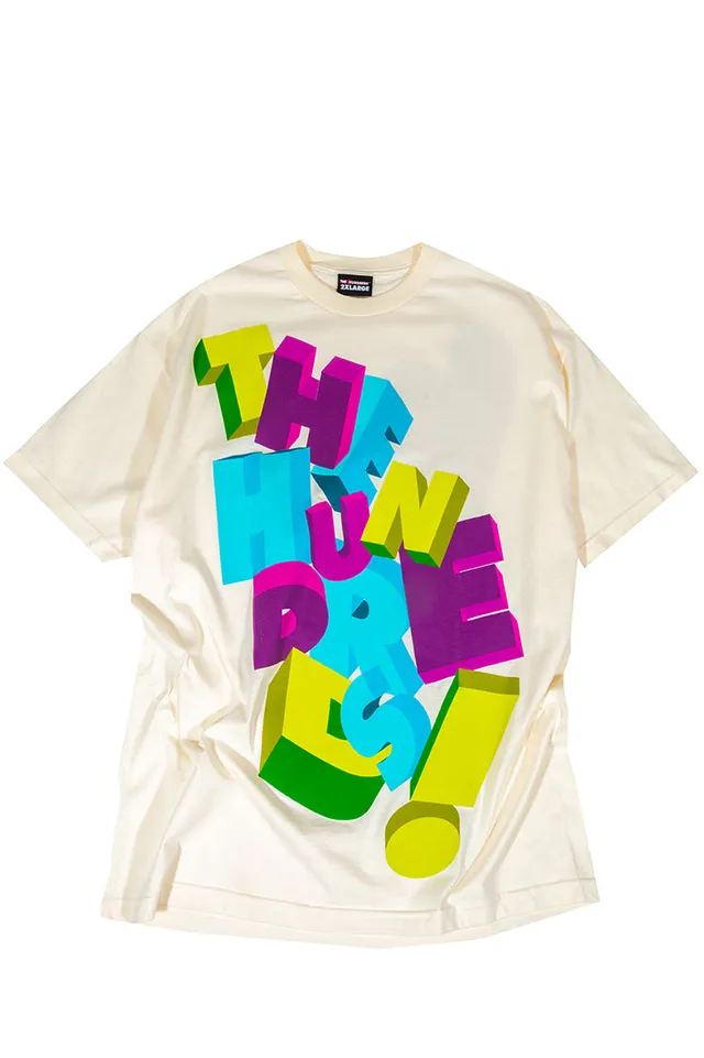 The Hundreds Blocks T-Shirt Weiß XXL Vintage Print