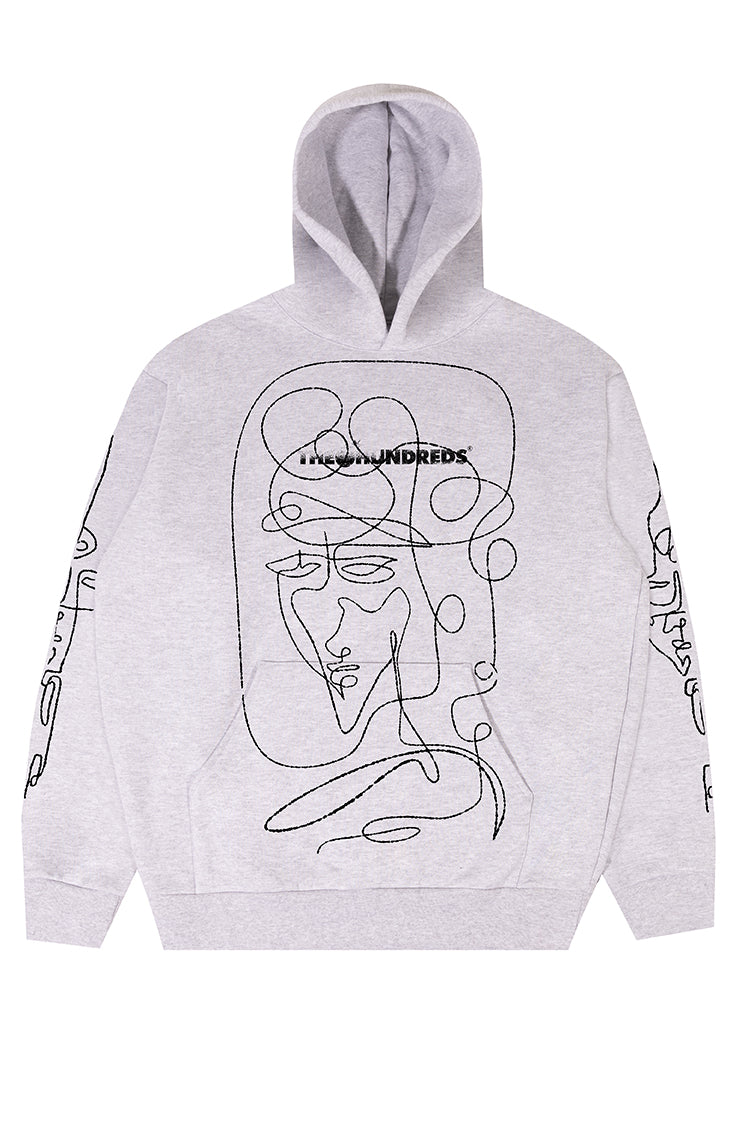 The Hundreds Live in Chaos Pullover Braun Oversized