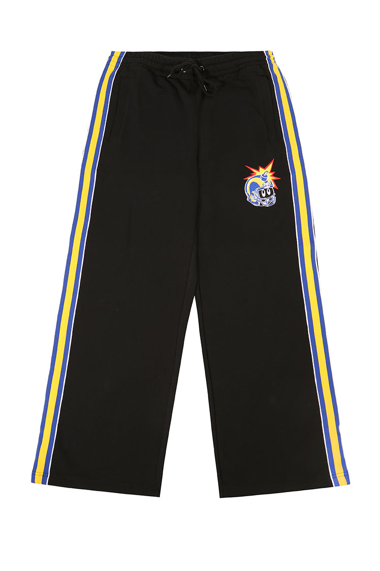 The Hundreds Rams Sweatpants Schwarz Baumwolle Sticklogo