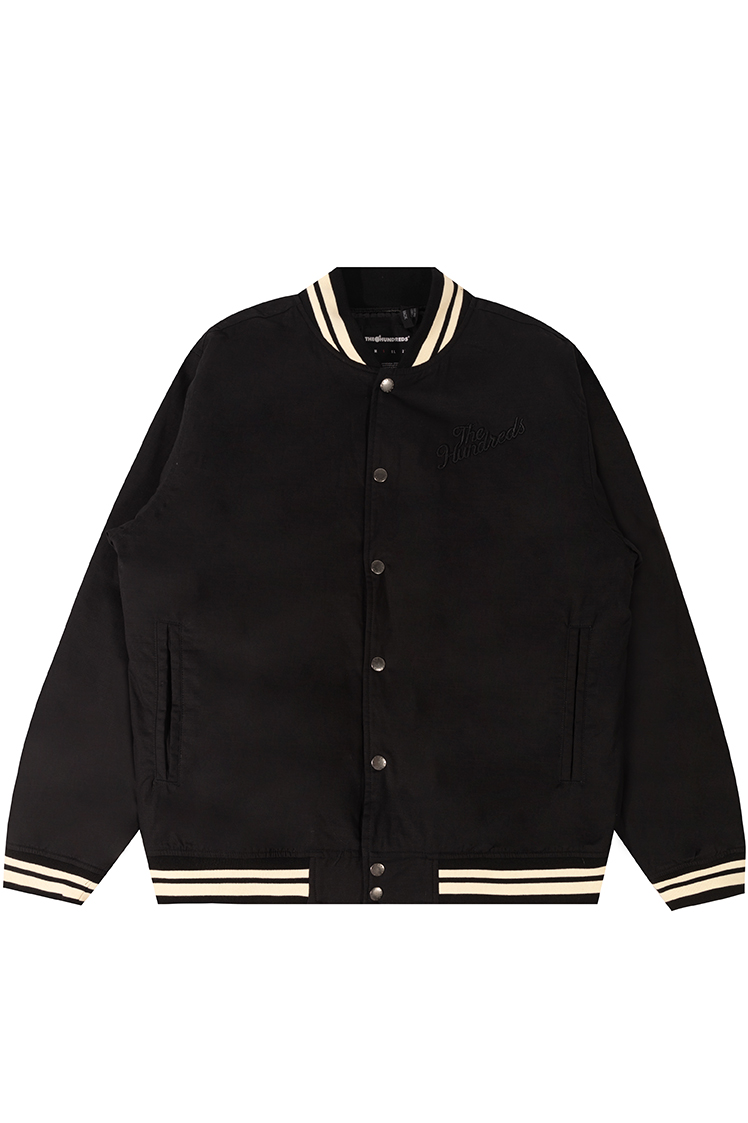 The Hundreds Outerwear Slant Sports Jacket Hellgrau Wattiert