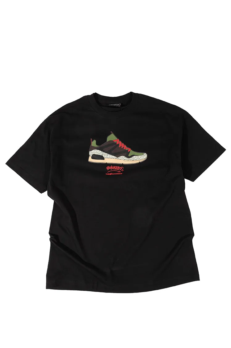 The Hundreds Ben Hoya Sneaker T-Shirt Black XL Vintage