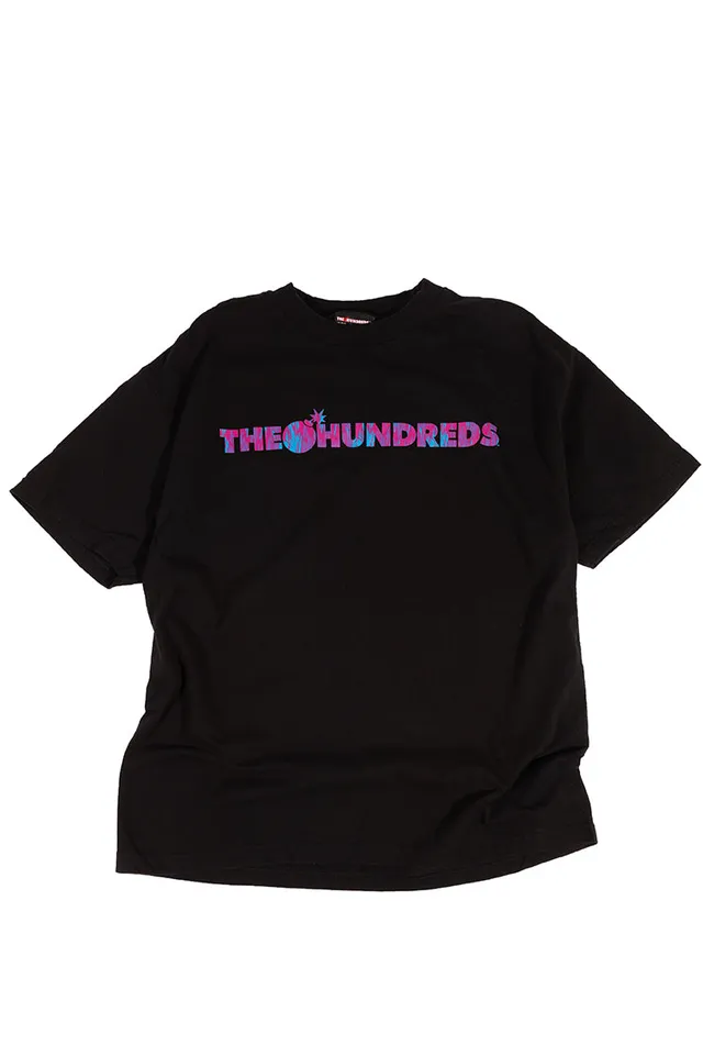 The Hundreds Jags Bar Logo T-Shirt schwarz XL