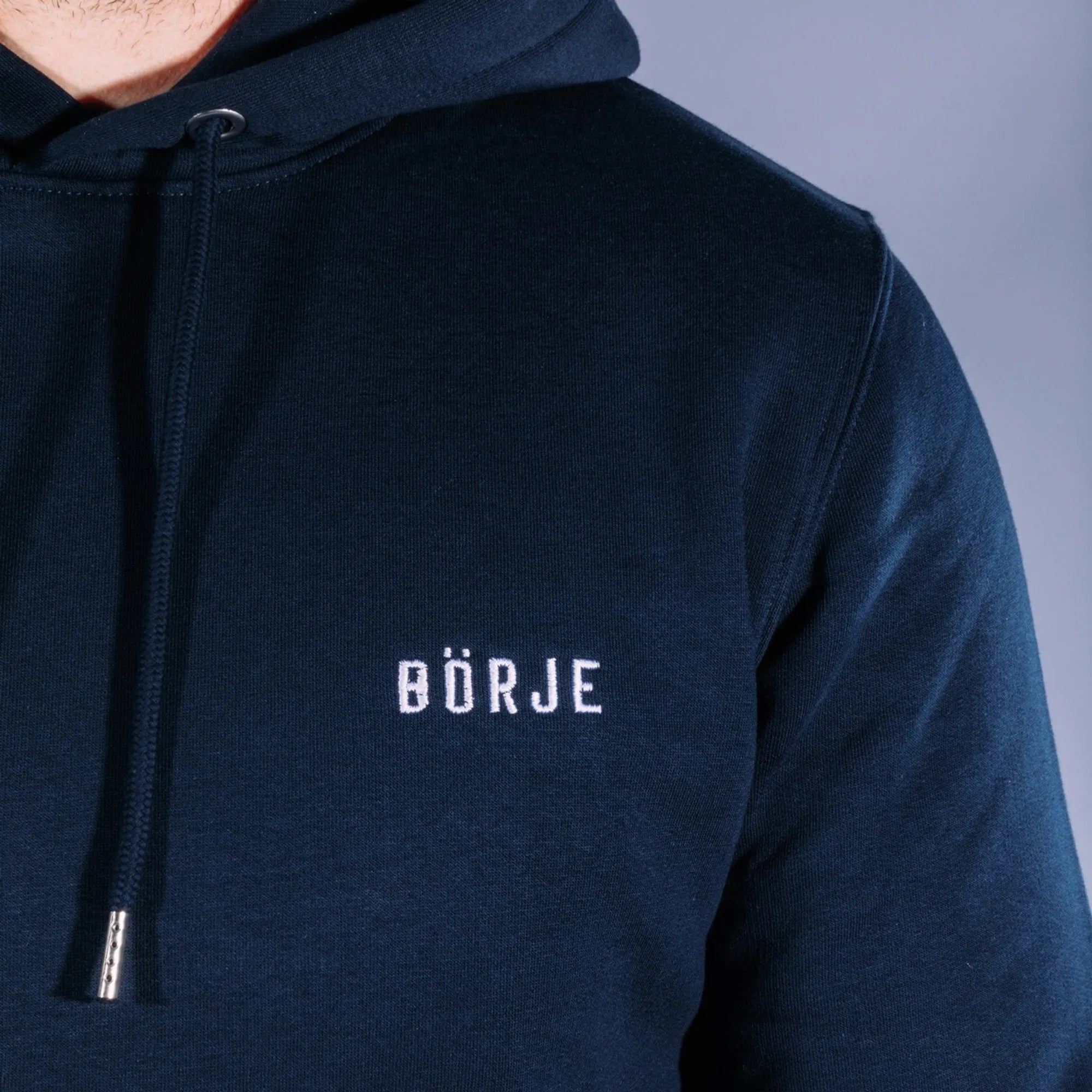 Salming BÖRJE Hood Hoodie Baumwolle Größe M Doppelkapuze