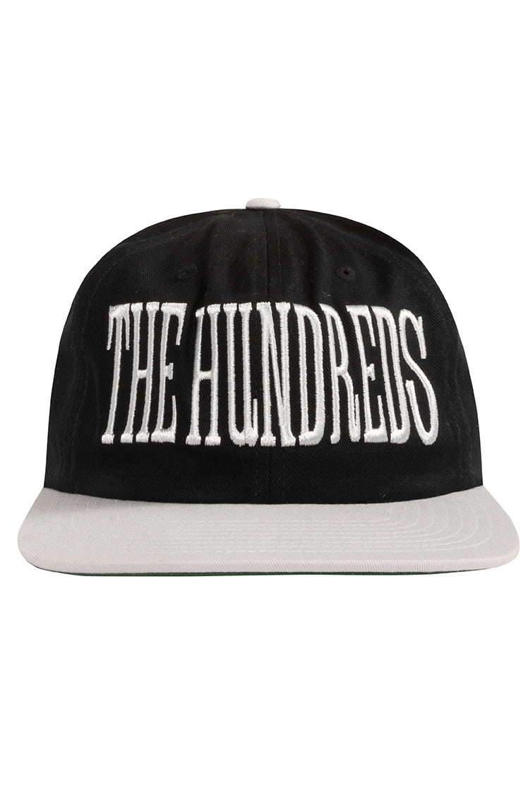 The Hundreds Serif Snapback Cap Braun OS Baumwolle