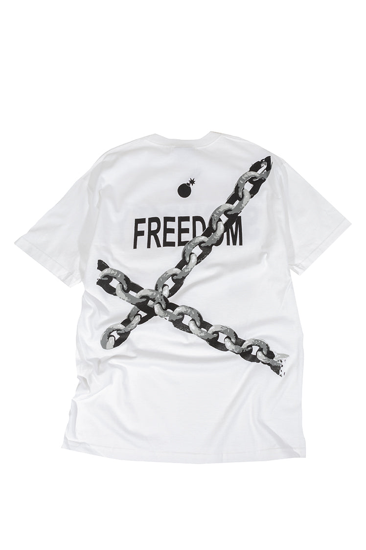The Hundreds Security T-Shirt Weiß L Vintage
