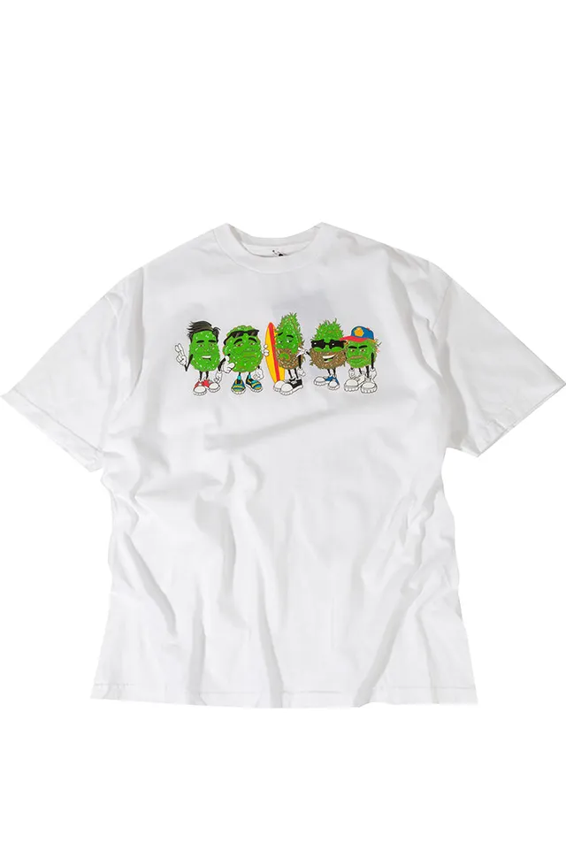 The Hundreds Crazin T-Shirt Herren weiß XL Print