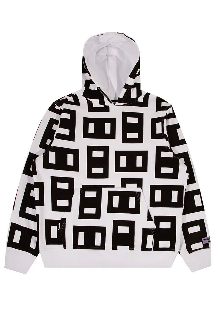 The Hundreds Meebits Pullover White Allover-Print Fleece