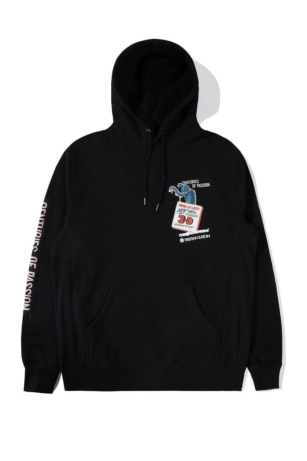 The Hundreds Creature Hoodie Schwarz Fleece