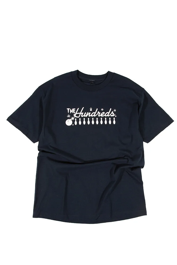 The Hundreds Graphic Tees Strike T-Shirt Navy XL Vintage