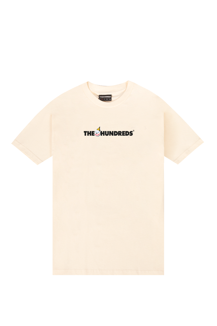 The Hundreds Jack Was Here! Adam T-Shirt Off-White Baumwolle