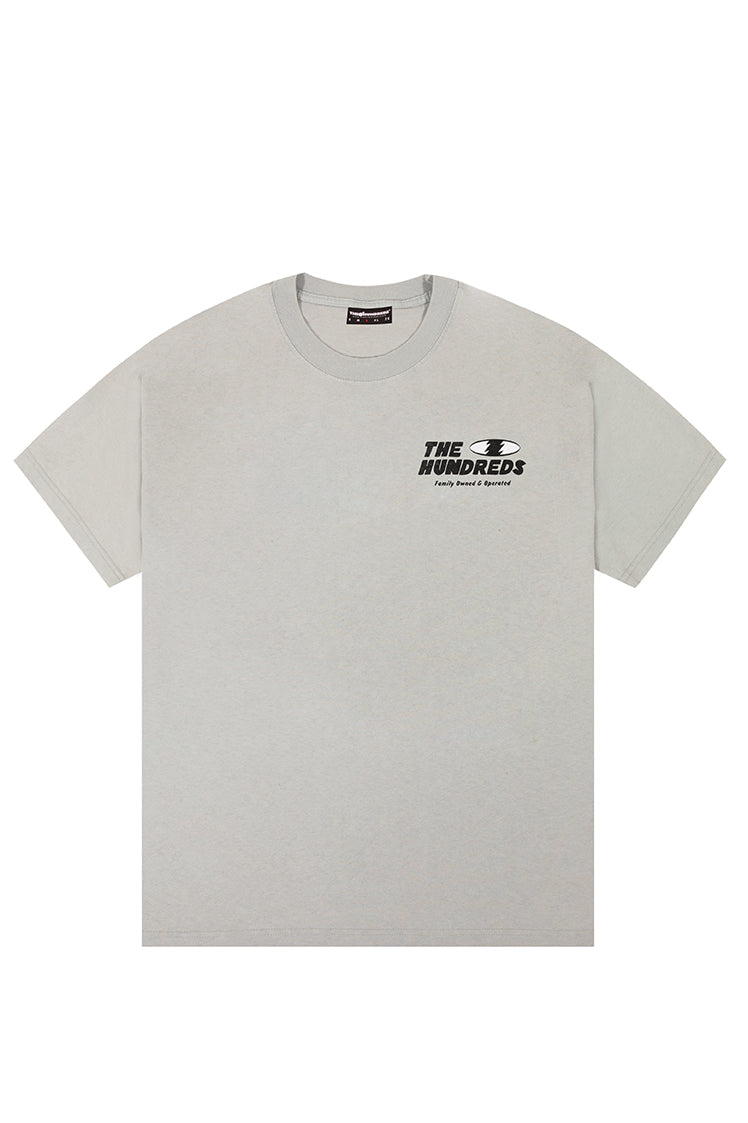 The Hundreds Busdown T-Shirt Hellgrau S-XXL Oversize