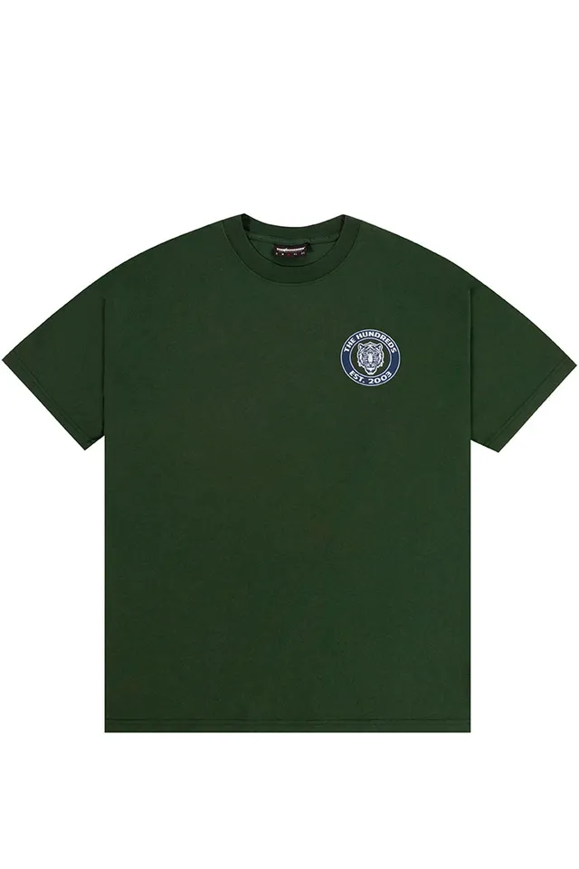 The Hundreds Battle Cat T-Shirt Forest Green L Baumwolle