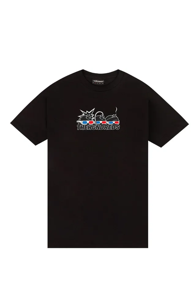 The Hundreds B Movie T-Shirt Schwarz mit Print S-XXL
