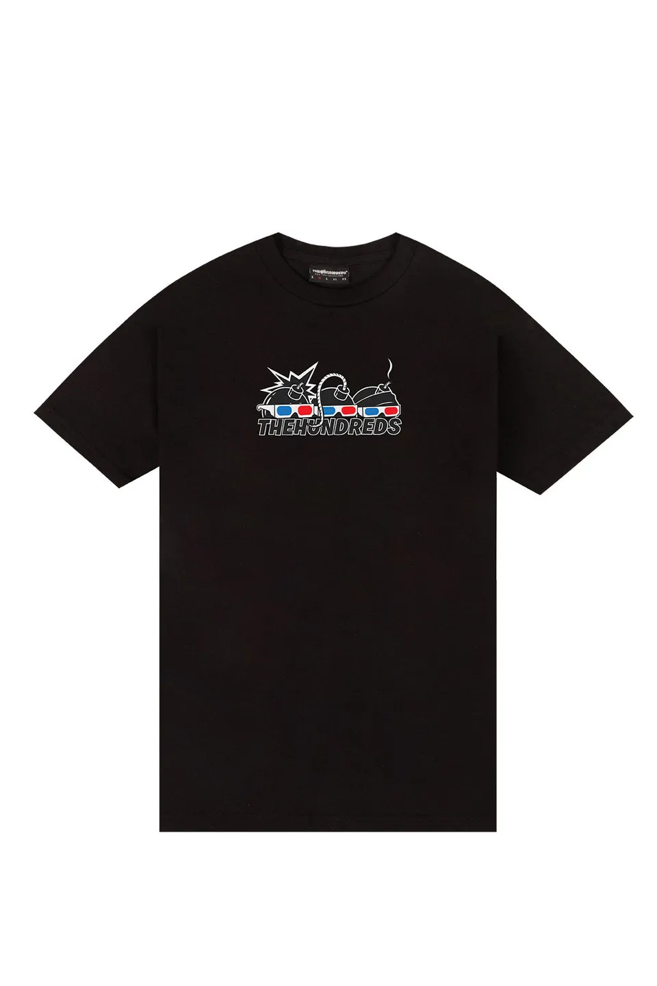 The Hundreds B Movie T-Shirt Schwarz mit Print S-XXL