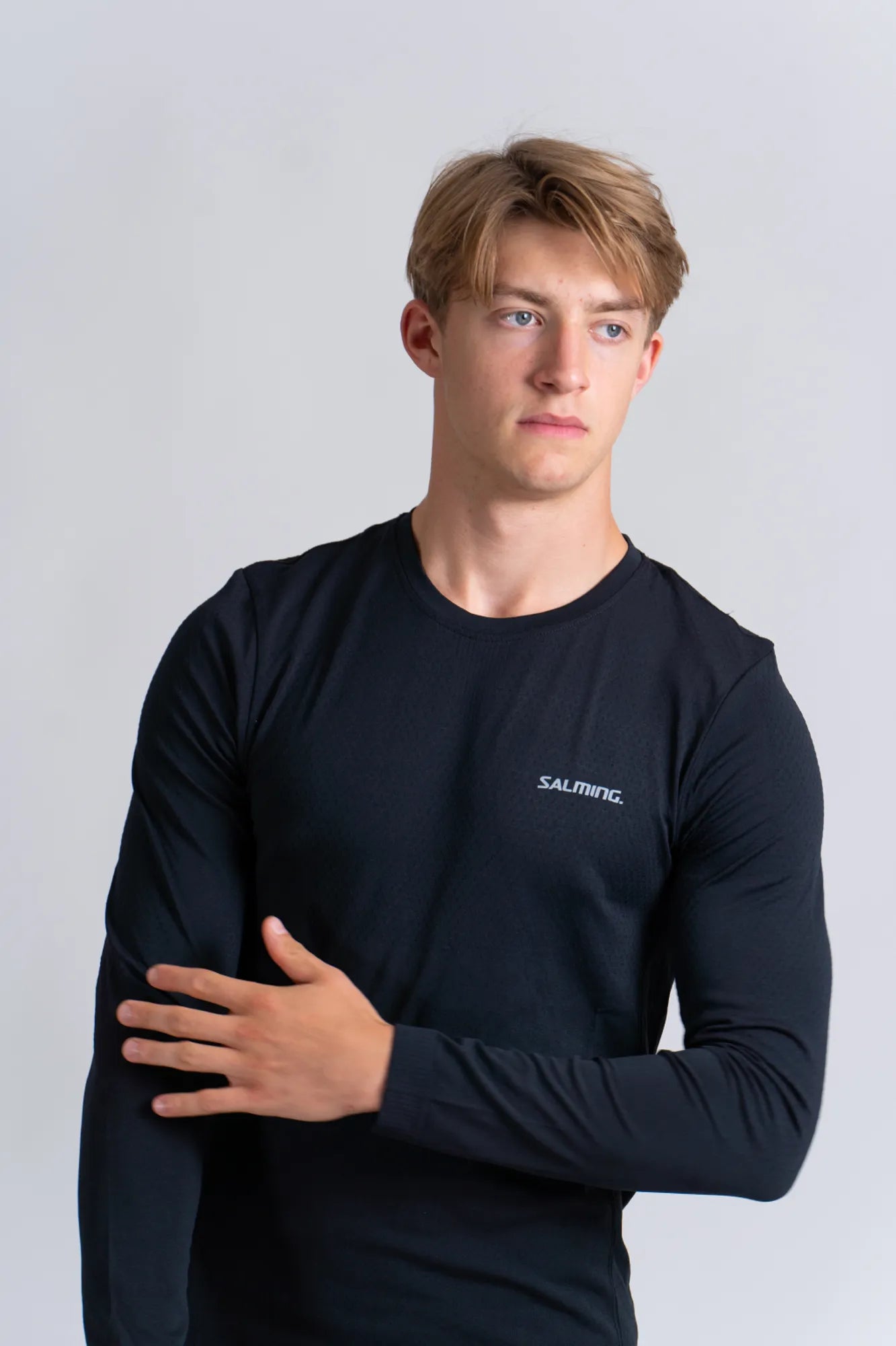 Salming Seamless LS Tee Men Langarmshirt M nahtlos