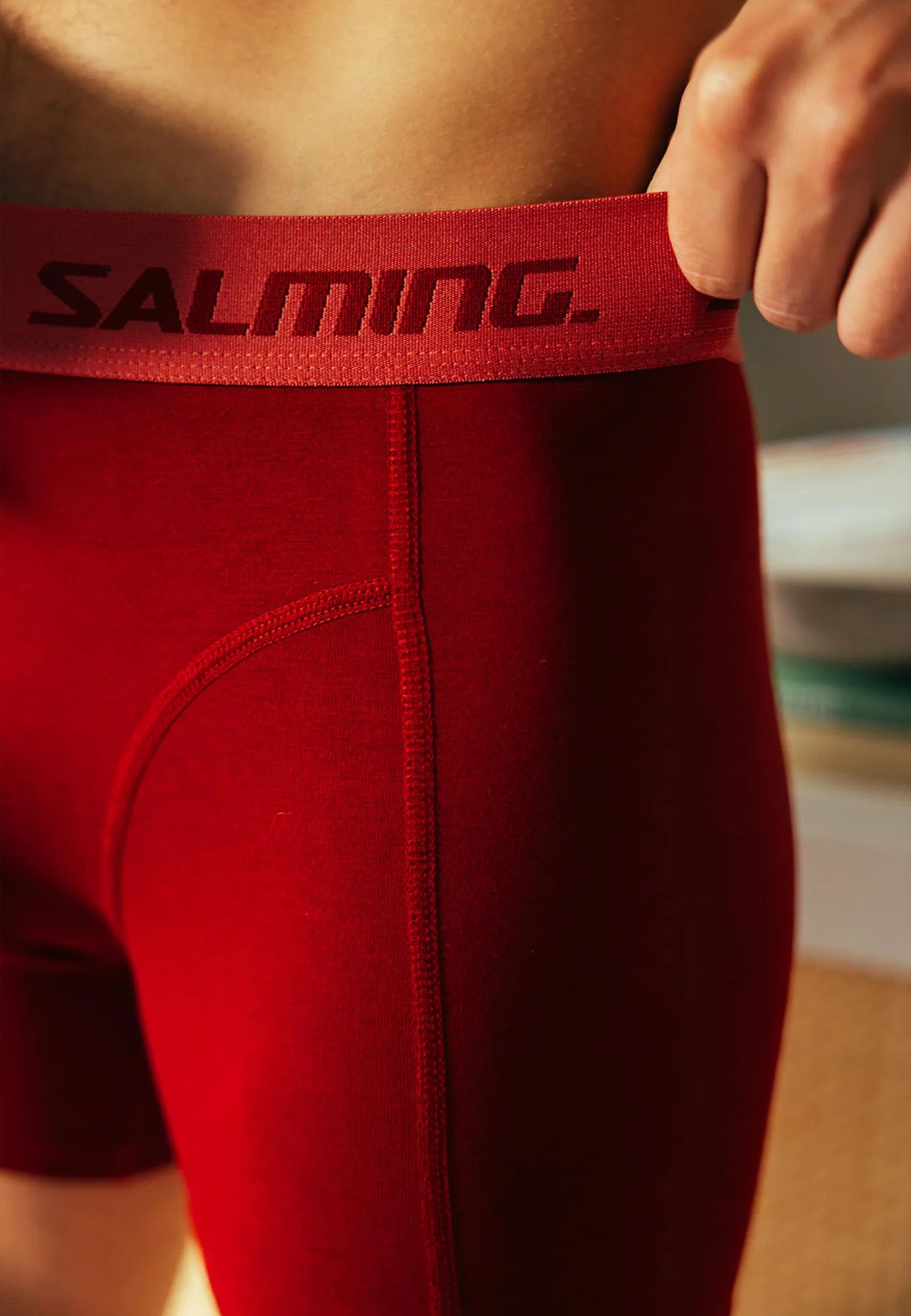 Salming 2-Pack Bamboo Boxer Shorts Herren M Bambus