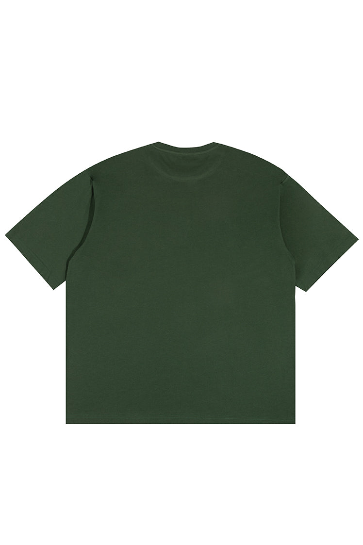 The Hundreds Perfect T-Shirt Forest Green Baumwolle
